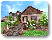 Tropical and desert landscape design