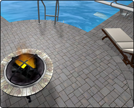 Begard patio stones
