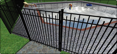 Durable metal fencing from Jerith