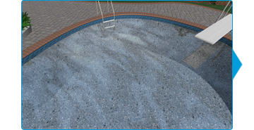 Pebbletec swimming pool materials