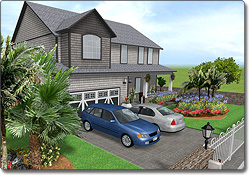 Extensive Library of 3D Landscaping Objects