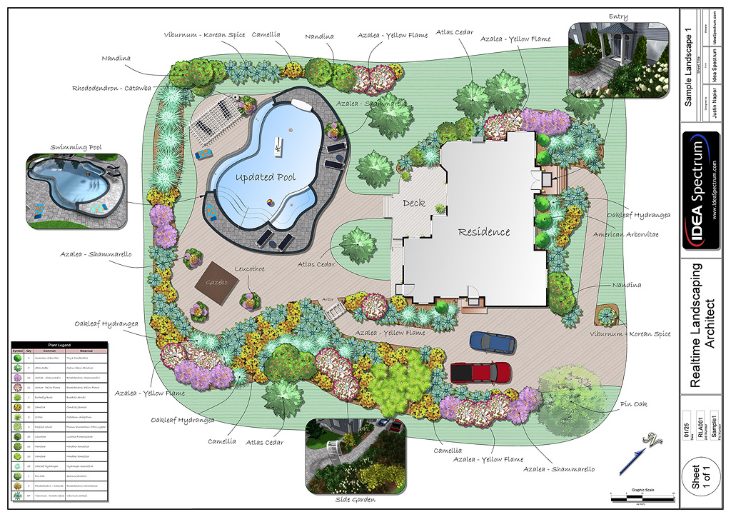 Landscape Design Software by Idea Spectrum - Realtime Landscaping 