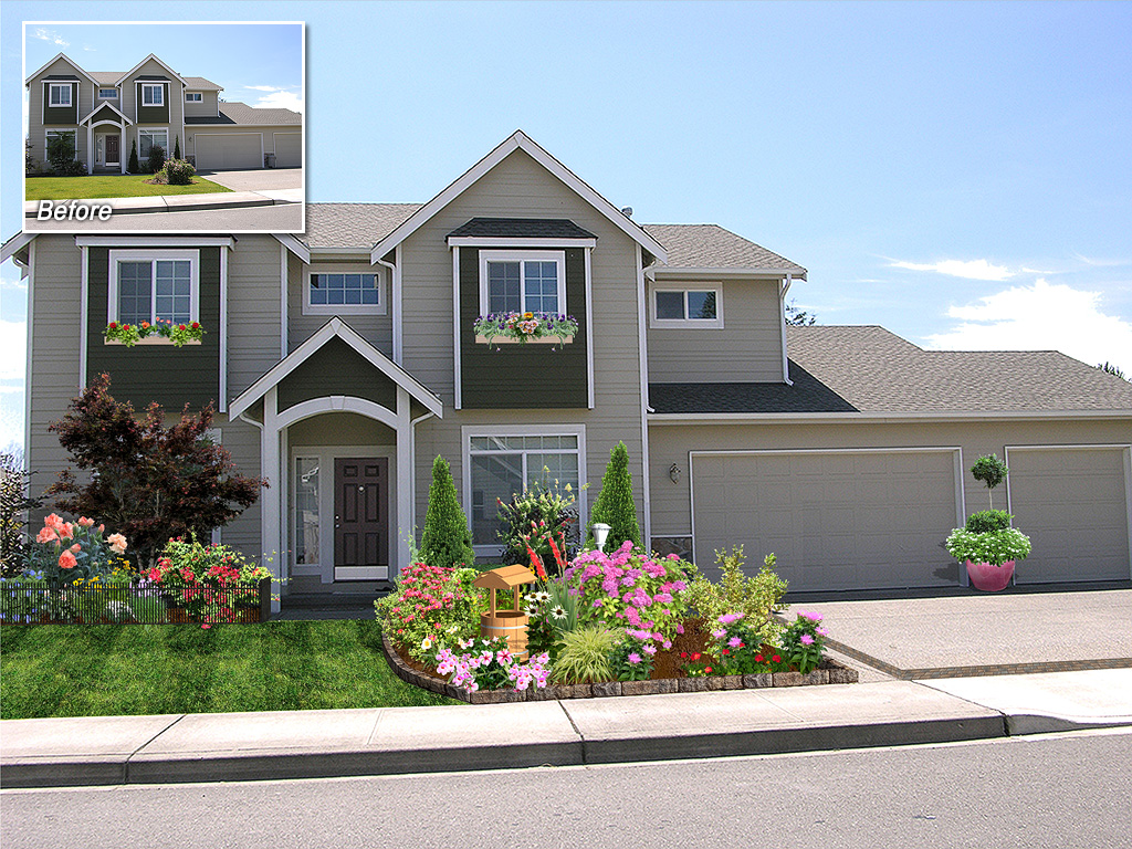 Landscaping Flower Bed Borders Ideas