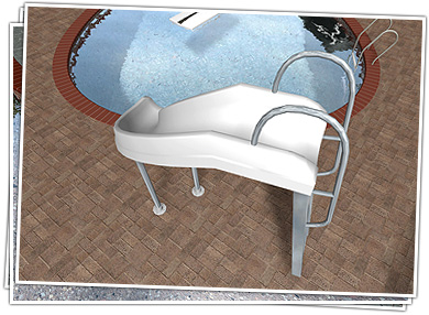 Swimming Pool Slide Design