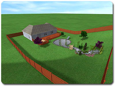 Fence design using points