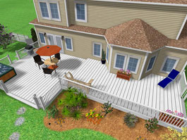 Start a Landscape Design Using the Wizard