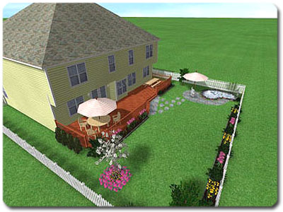  Design  Yard on Sloping Yard Design Tutorial For Realtime Landscaping Pro