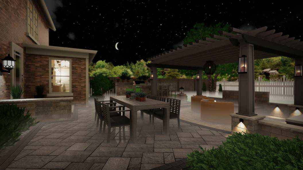 Landscape Design Software - Color/Brightness Settings