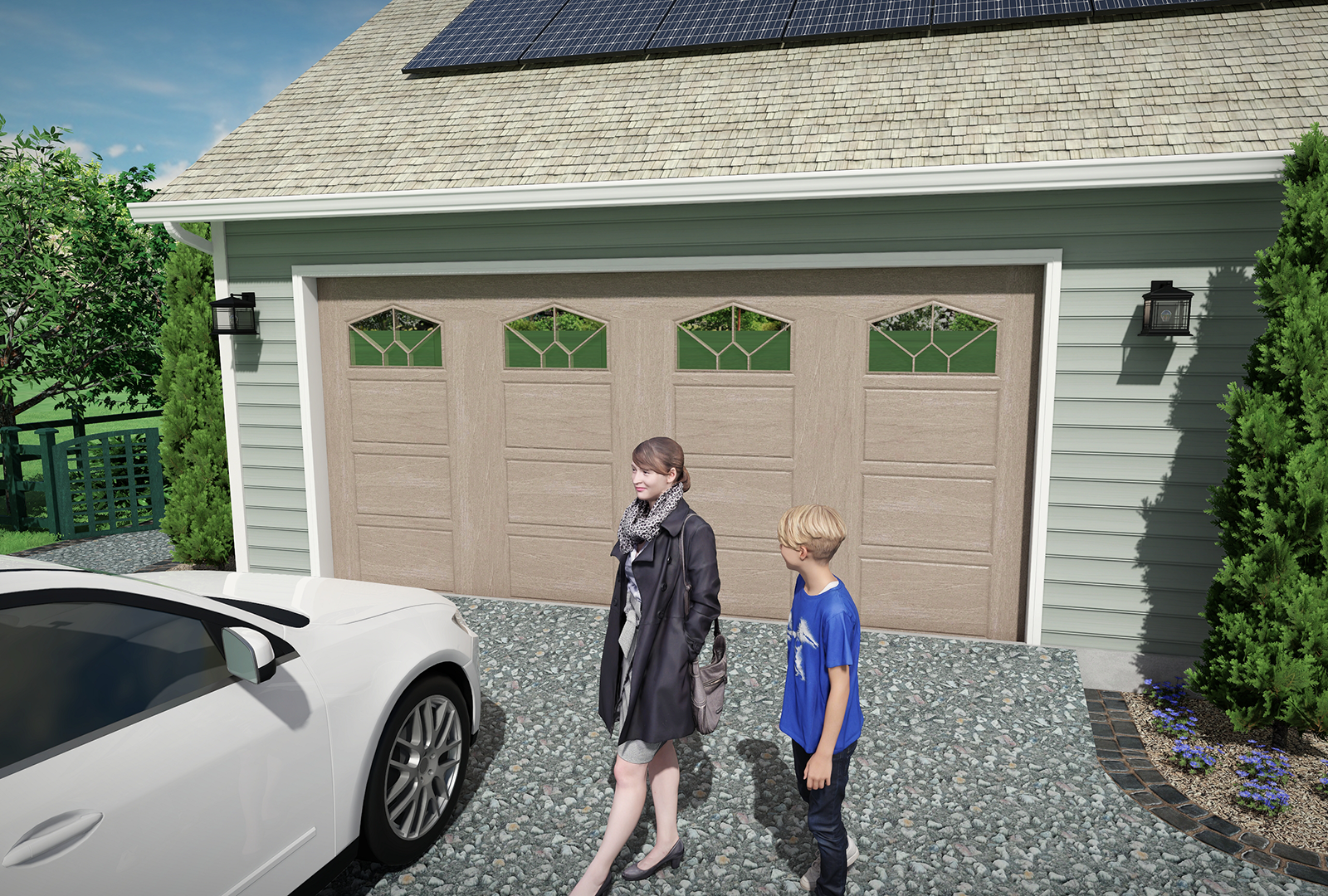 Recessed Door Example