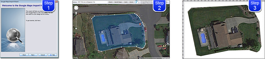 Import Google Maps into your landscape