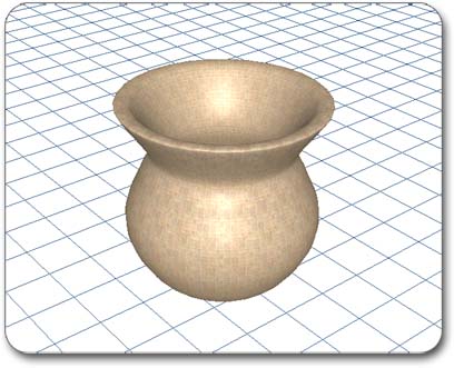 Lathes create a 3D model by revolving a 2D outline about an axis