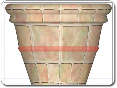 Selecting the center polygons